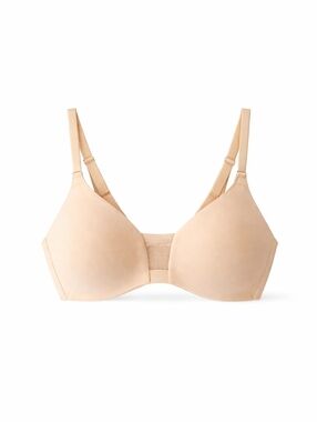 Underoutfit Comfort Plunge Wireless Seamless Bra Sand 1297 XL